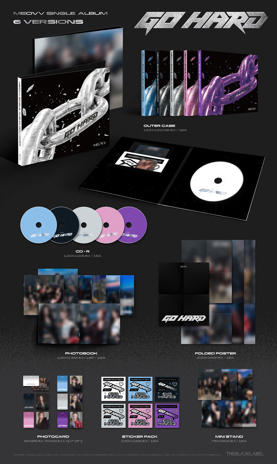 MEOVV – Single Album [GO HARD] (Random)