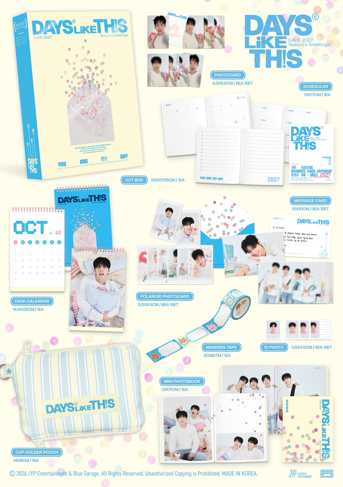 DAY6 – 2027 Season’s Greetings [DAYS LIKE THIS] + Apple Music Gift