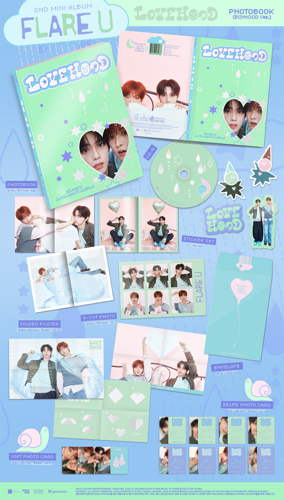 FLARE U – LOVEHOOD (Random)