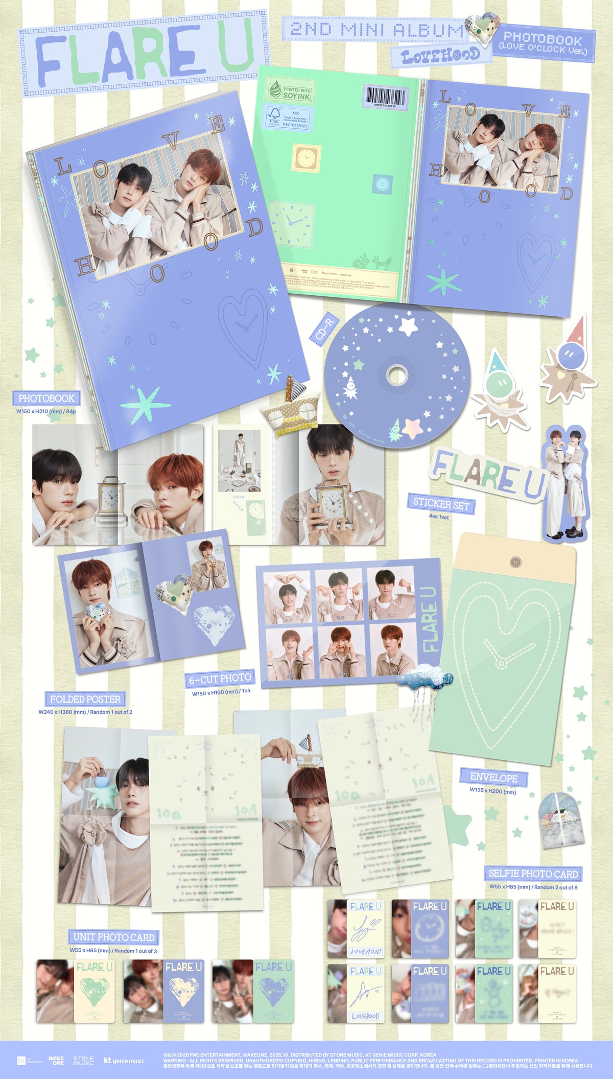 FLARE U – LOVEHOOD (Random)