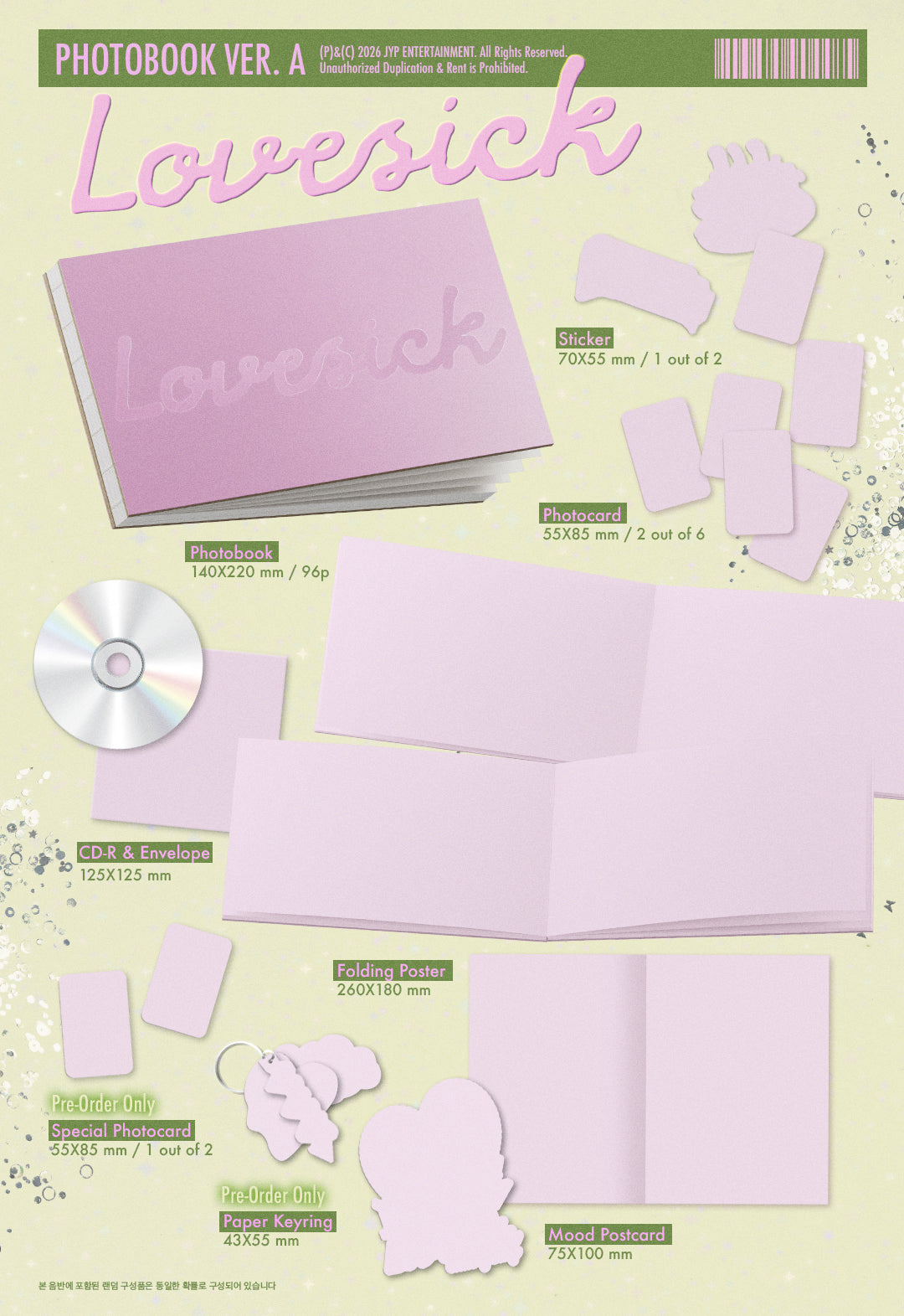 CHAERYEONG – Lovesick (Random)