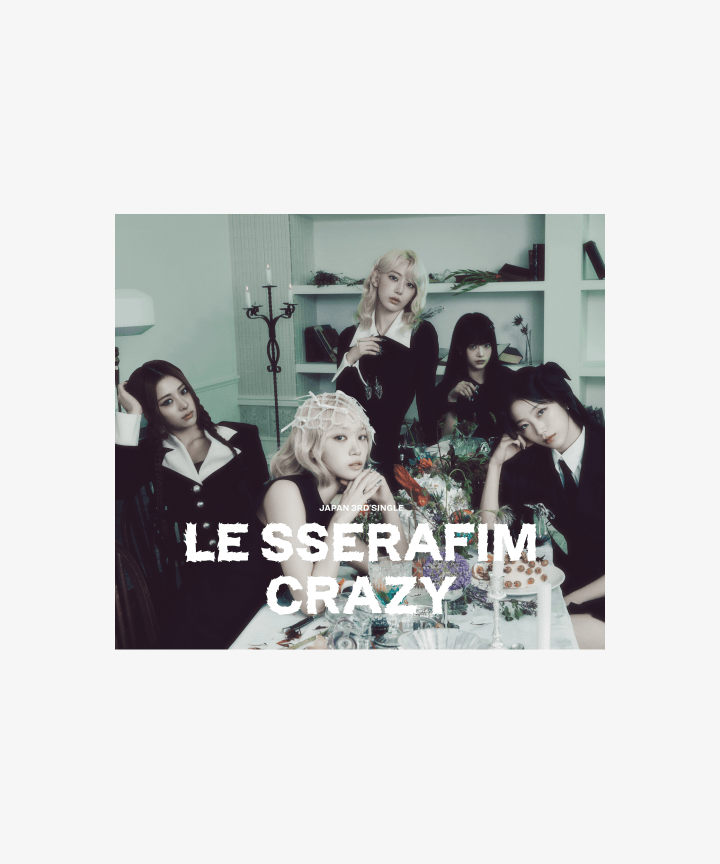 LE SSERAFIM Japan 3rd Single – CRAZY (Limited Edition B)