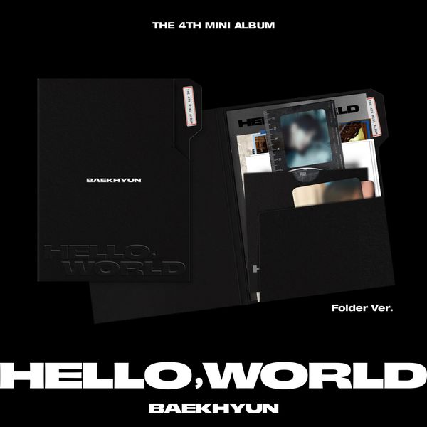 BAEKHYUN The 4th Mini Album – Hello, World (Folder Ver.)