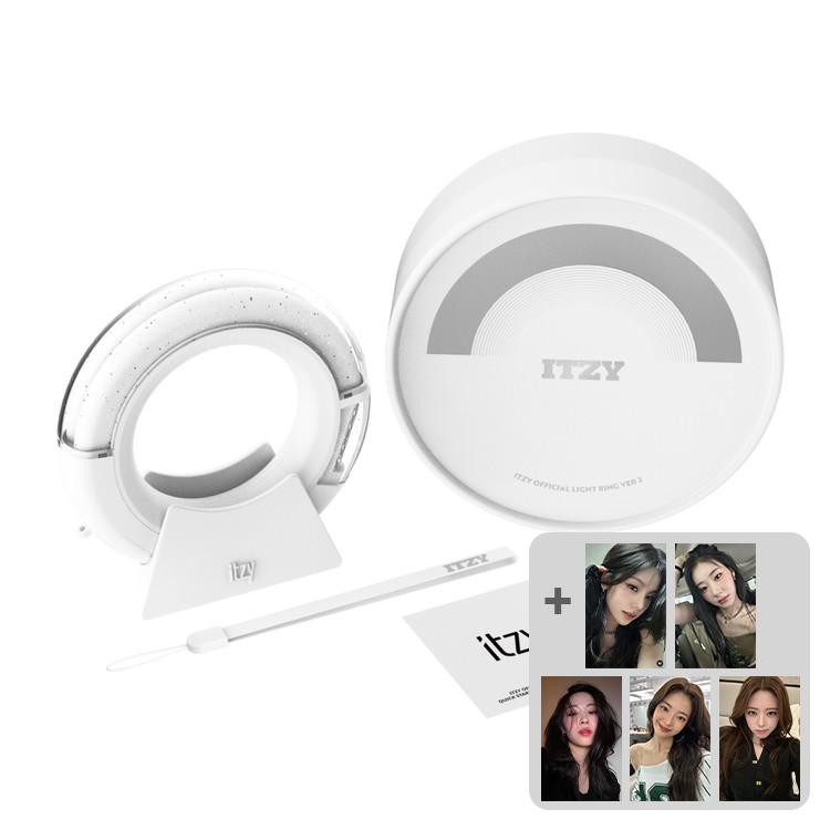ITZY - OFFICIAL LIGHT RING VER.2 + Photocard Set