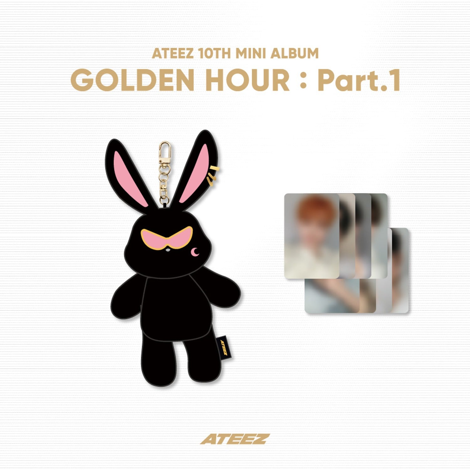 [ATEEZ GOLDEN HOUR : Part.1 OFFICIAL MD] Mito DOLL KEYRING