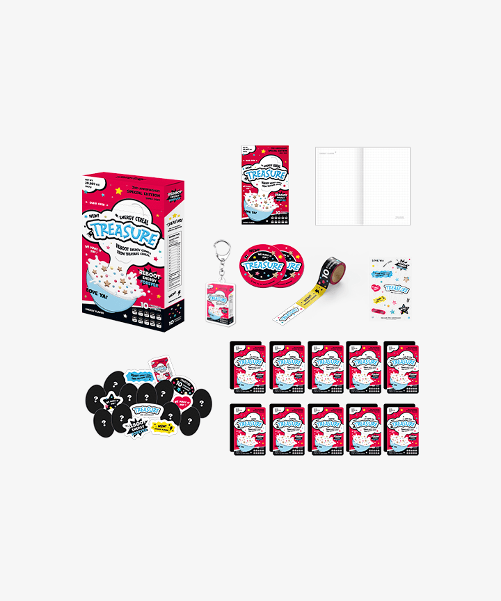 [ANNIVERSARY] TREASURE 2023 DEBUT ANNIVERSARY CEREAL DECO KIT - KKANG