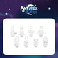 [ANITEEZ IN DEJA VU] SILVER ANITEEZ PLUSH KEYRING + PHOTOCARD