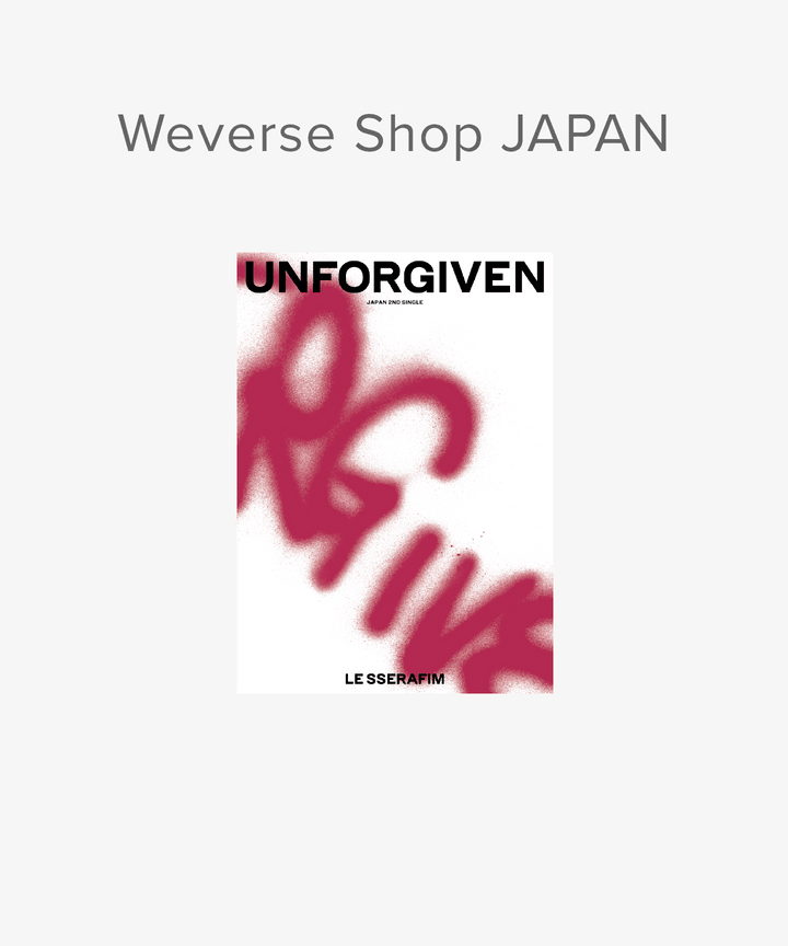 LE SSERAFIM JAPAN 2nd Single [UNFORGIVEN] Weverse Shop Japan + Weverse Japan Luckydraw - KKANG