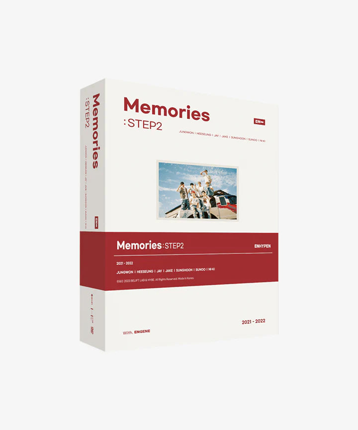 ENHYPEN – [MEMORIES : STEP 2] DVD (3 DISC)