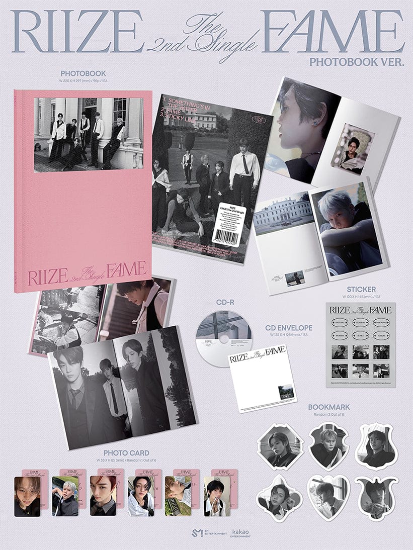 RIIZE – The 2nd Single [Fame] (Photobook Ver.)