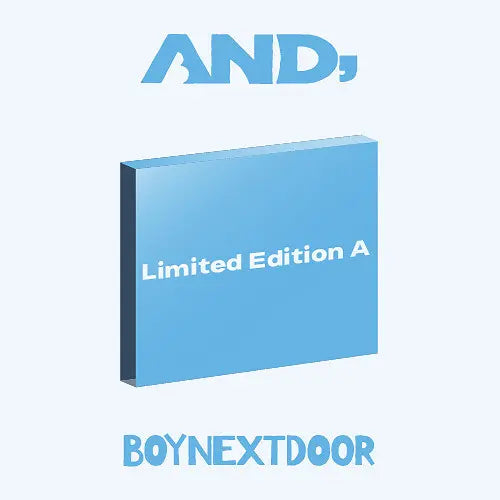 BOYNEXTDOOR JP 1st Single – AND, (Limited Edition A)