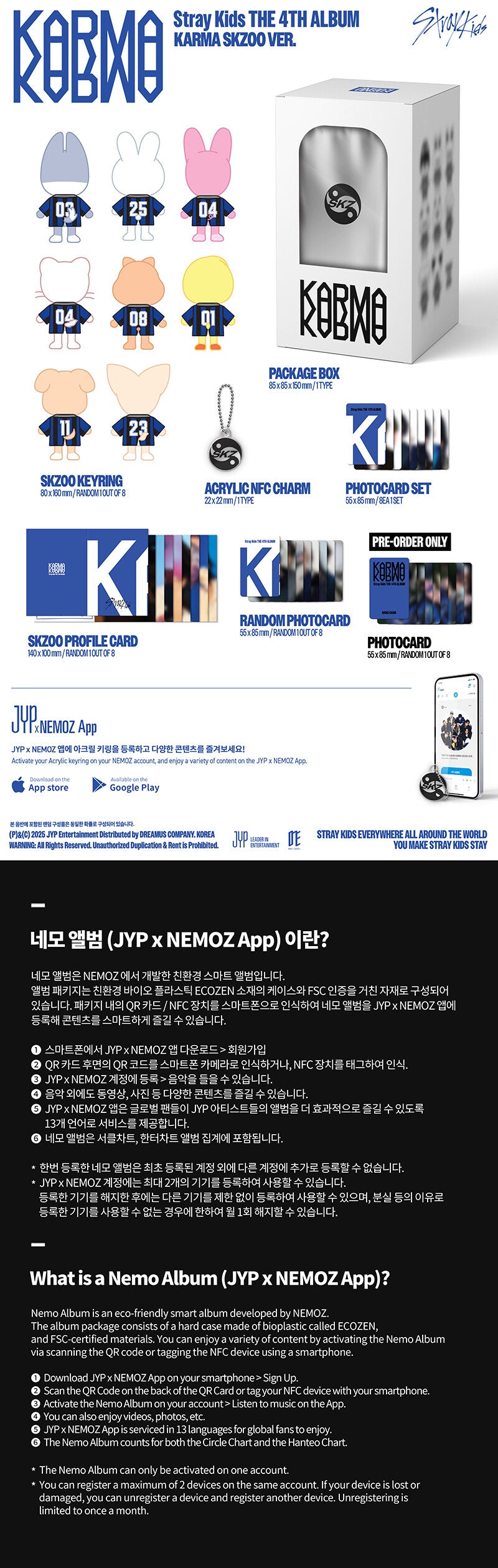 Stray Kids - 4th Album [KARMA] (SKZOO Ver.)
