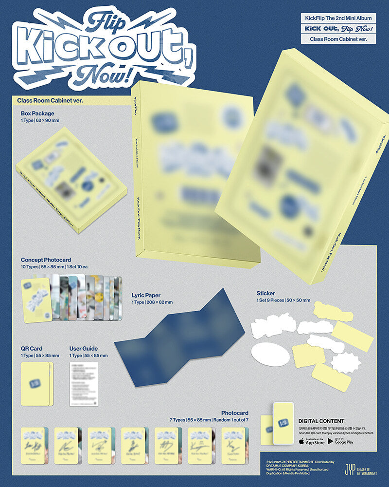 KickFlip 2nd Mini Album – Kick Out, Flip Now! (Platform) (Random)
