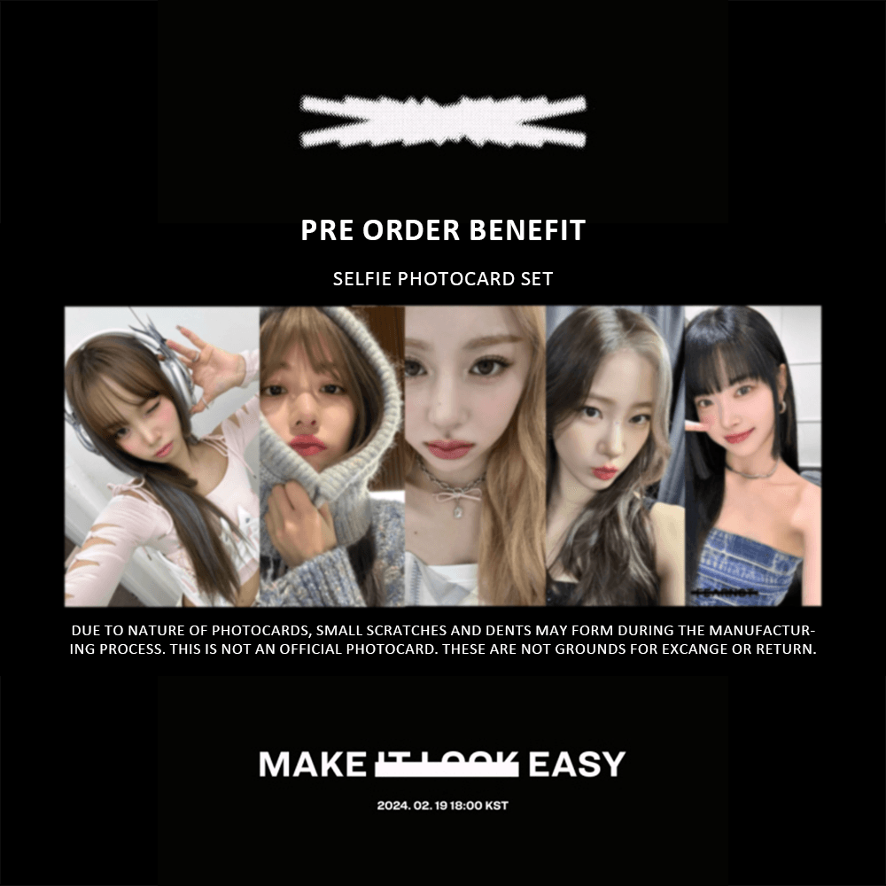 LE SSERAFIM Mini Album Vol. 3 – EASY (Random) - KKANG