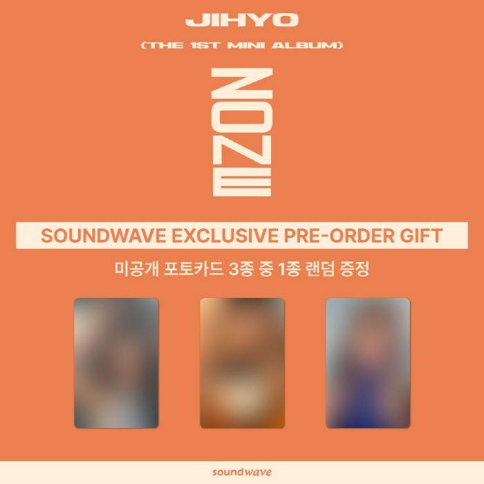 JIHYO Mini Album Vol. 1 - ZONE (Pre order benefit photocard) - KKANG