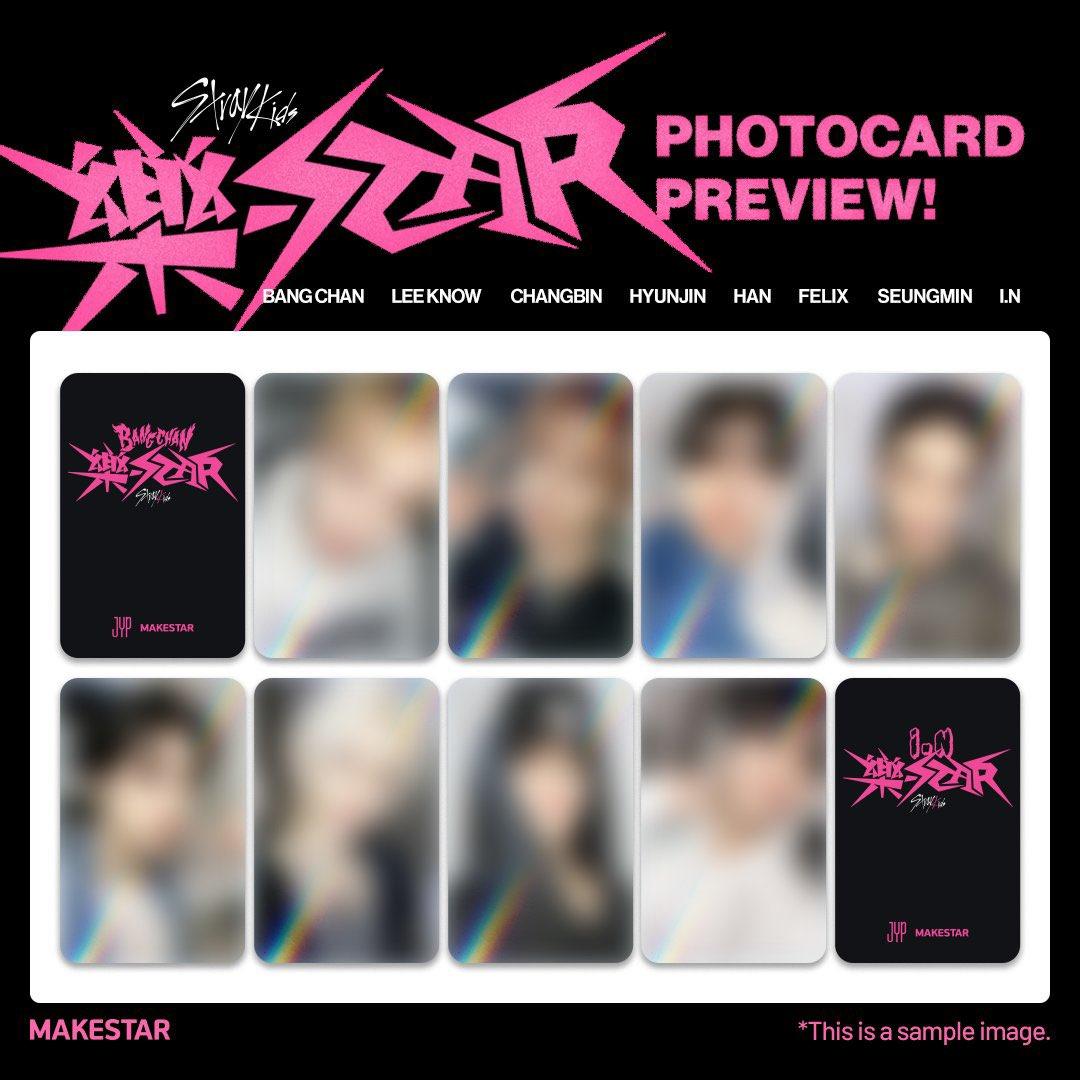 Stray Kids 5-Star Album Photocards – Hyunjin Felix Lee Know Bang