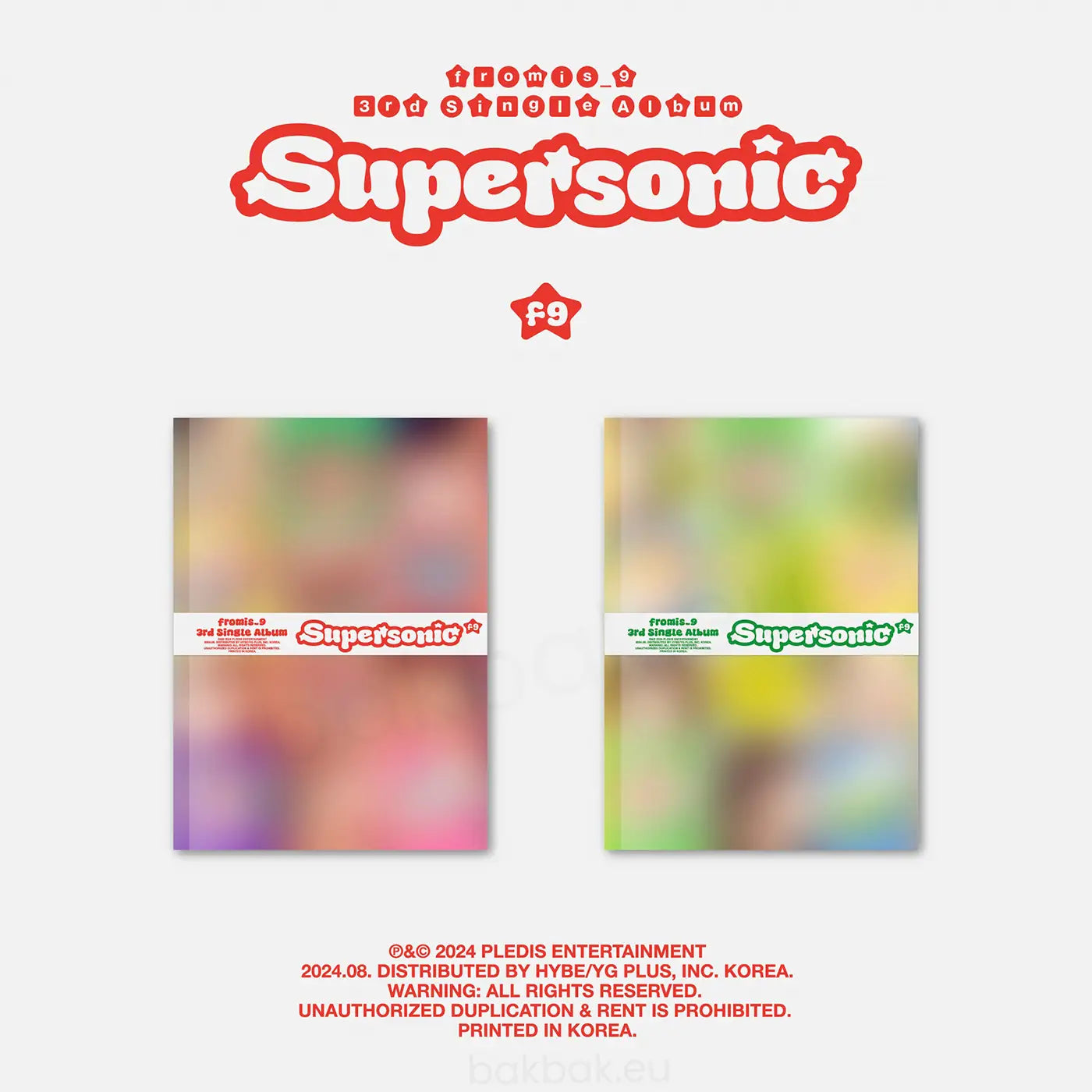 fromis_9 3rd Single Album – Supersonic (Random)