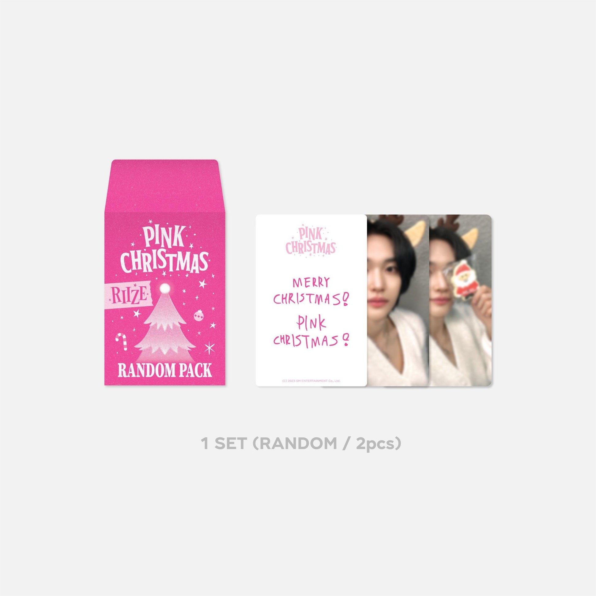 [RIIZE] PINK CHRISTMAS RANDOM PACK - KKANG