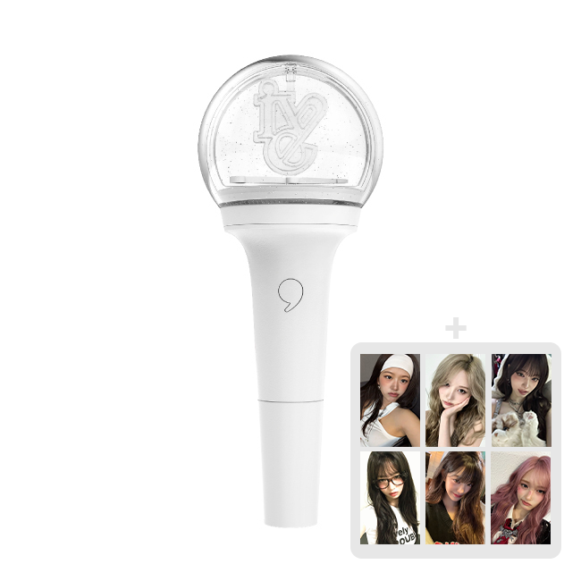 IVE OFFICIAL LIGHTSTICK (VER.1) + Photocard Set