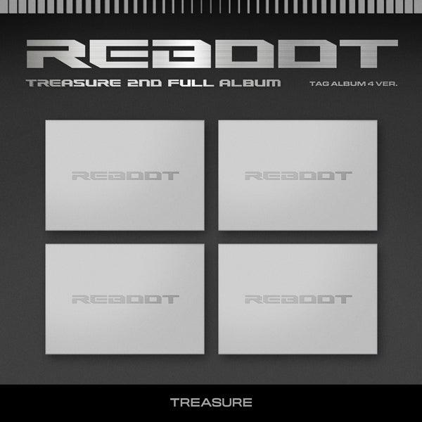 TREASURE 2ND FULL ALBUM - REBOOT (YG TAG ALBUM) (Random) - KKANG