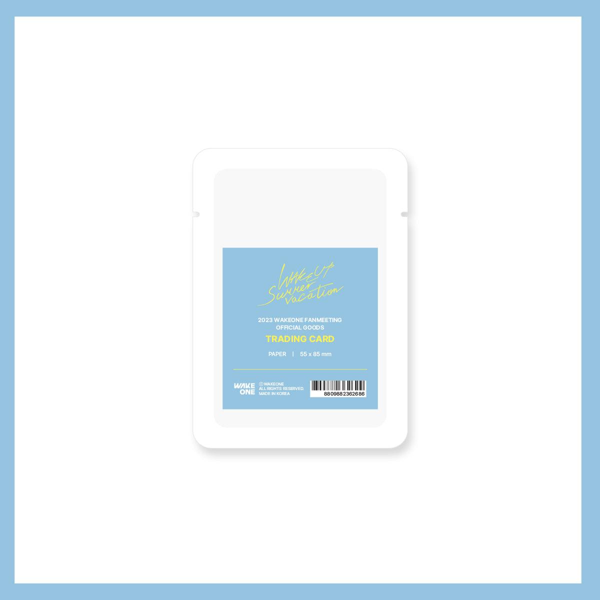 WAKEONE - Trading Card 2023 WAKEONE FANMEETING [AKE UP : Summer vacation] - KKANG