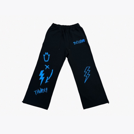 [ATEEZ THUNDER] PIGMENT PANTS (BLUE)