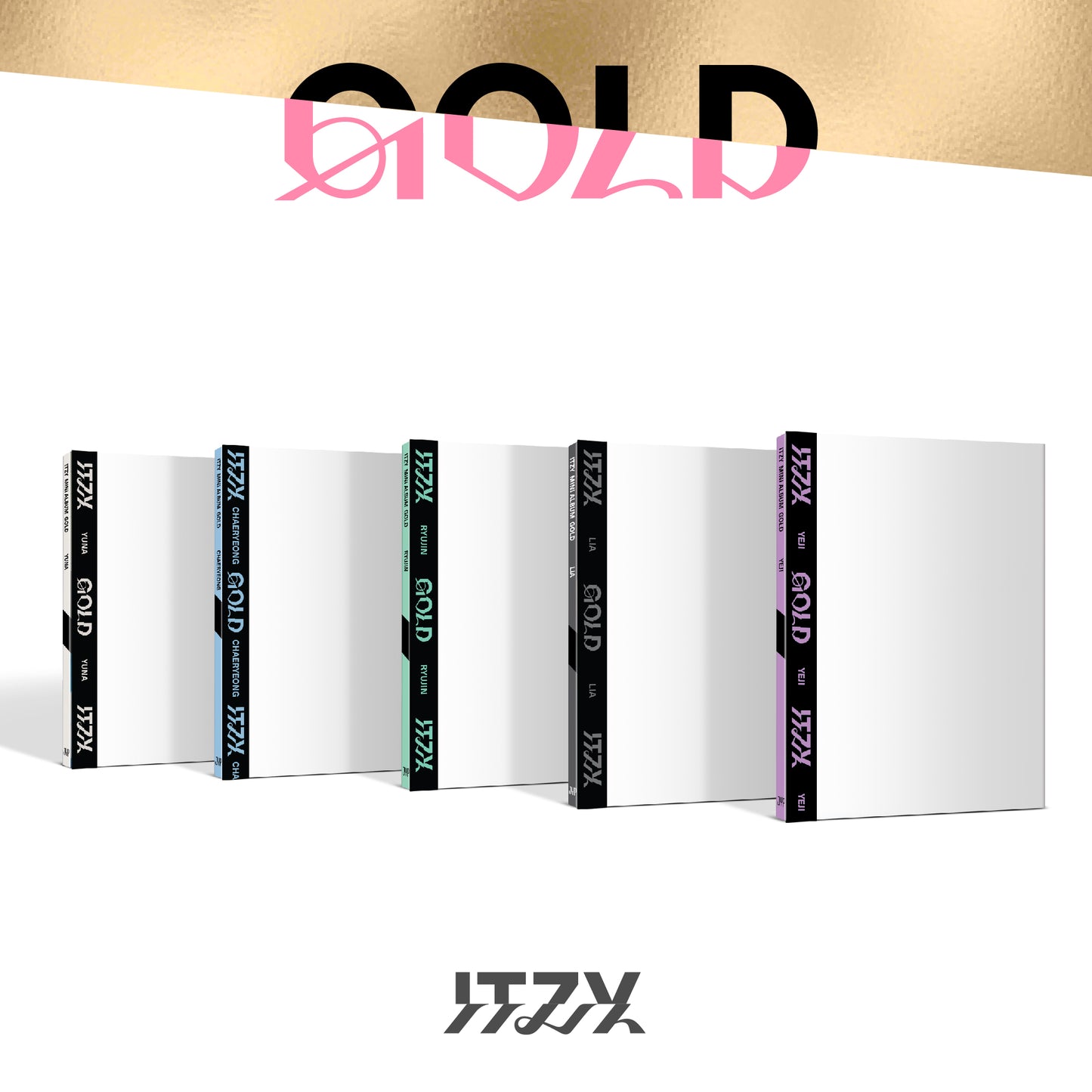 ITZY – GOLD (DIGIPACK Ver.) (Random) + Aladin Gift