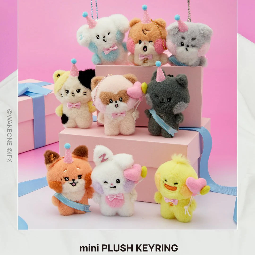 ZEROBASEONE ZERONI HOME PARTY POP-UP Mini Plush Keyring