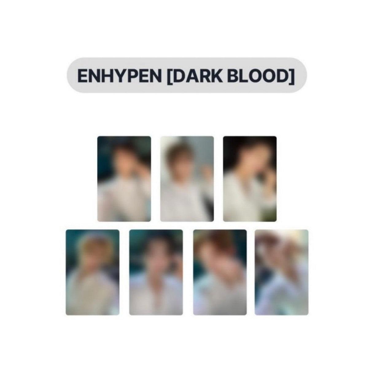 ENHYPEN DARK BLOOD NAVER SHOPPING LIVE PHOTOCARD - KKANG