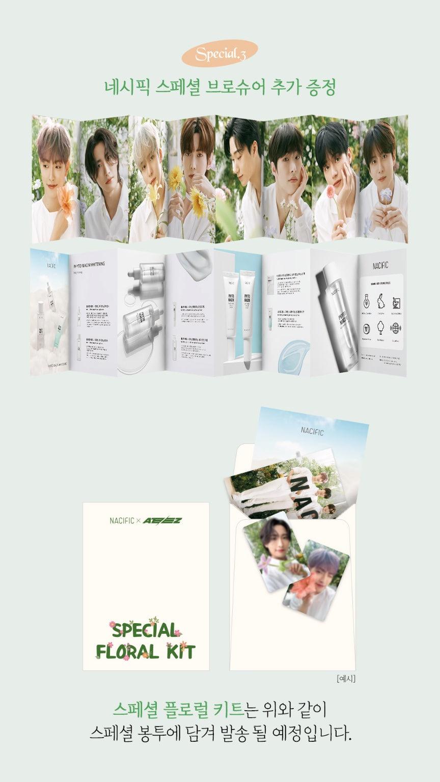 ATEEZ Nacific Flowering Day (UYU Cream Set.) - KKANG