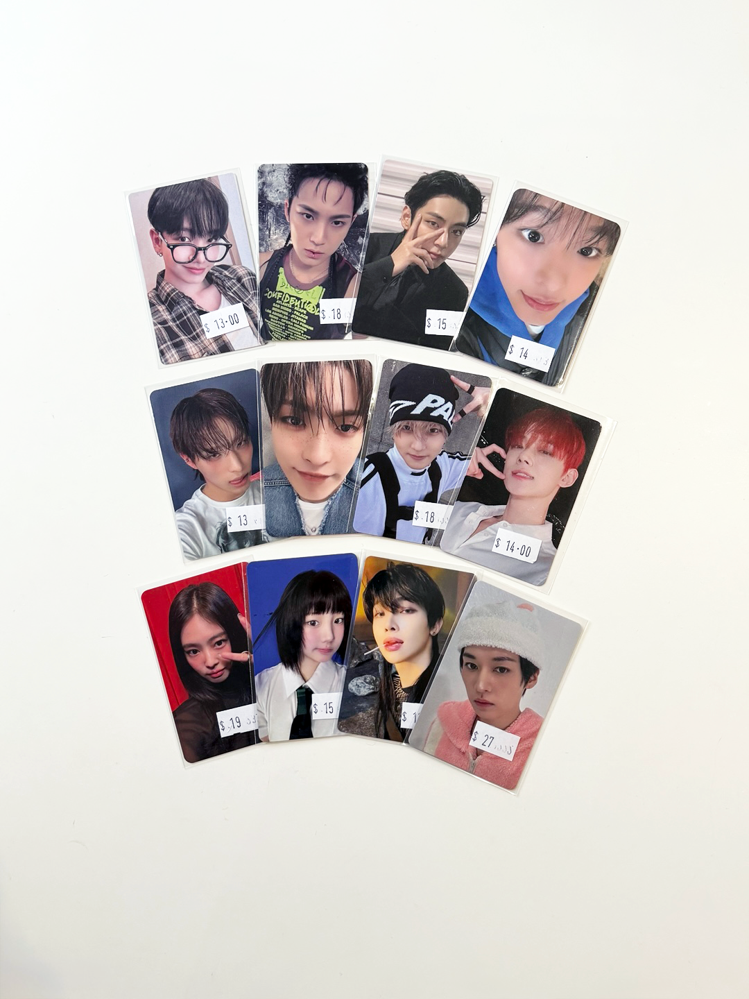 Kpop Photocards and Trading Card Sets