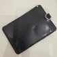 Aesthetic Black Leather Card Holder Keychain