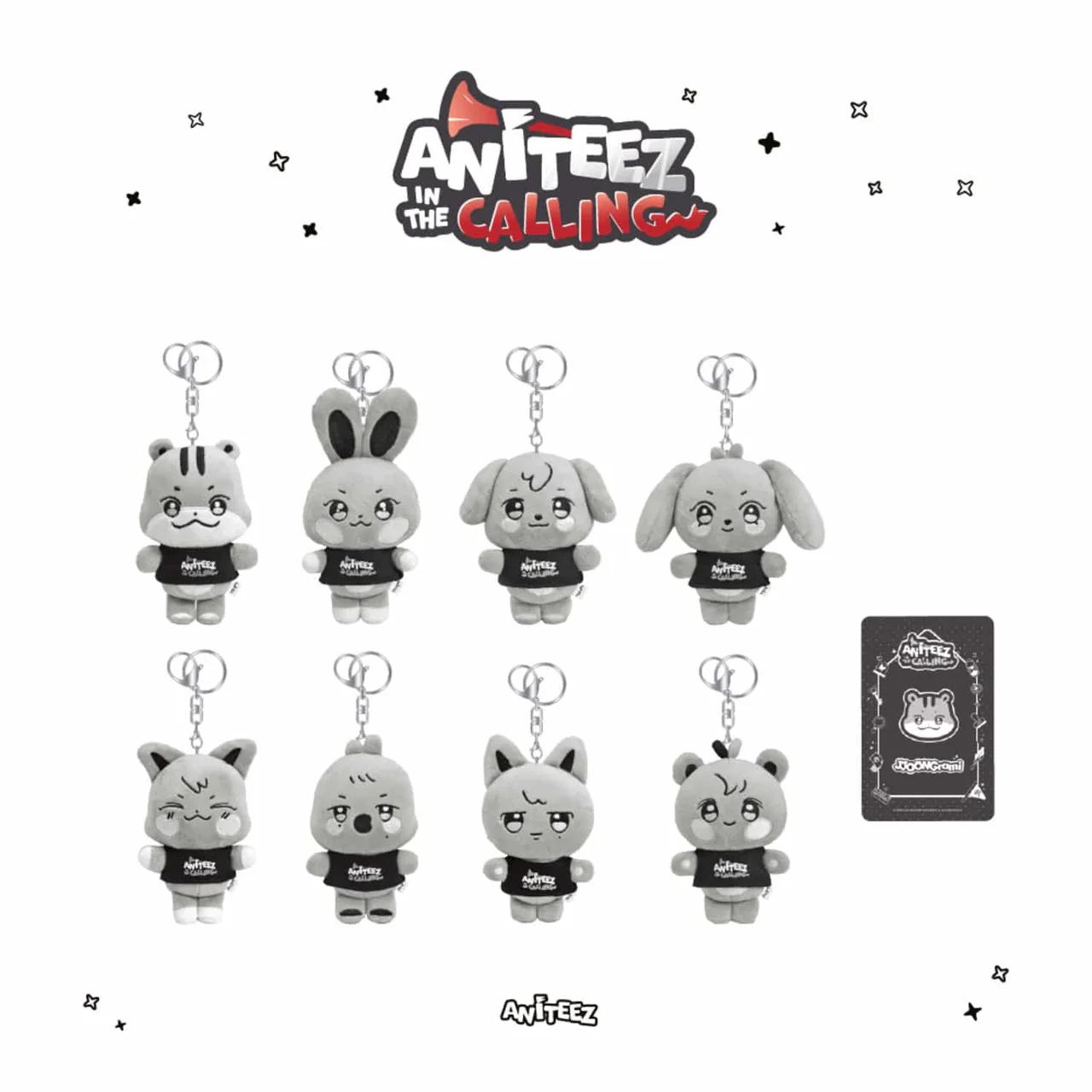 ATEEZ x ANITEEZ – [ANITEEZ IN THE CALLING] THE CALLING ANITEEZ PLUSH KEYRING