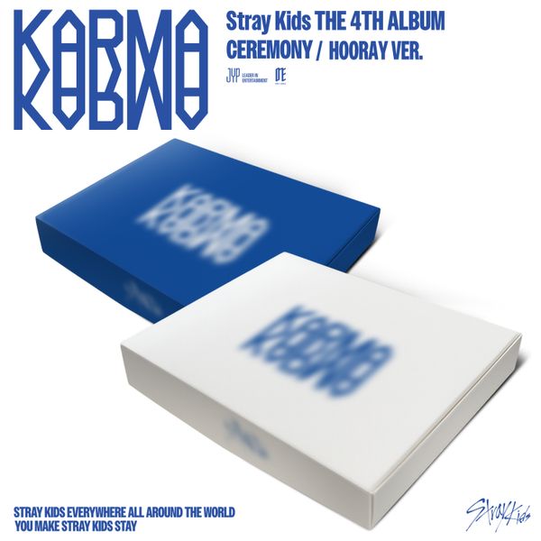 Stray Kids - 4th Album [KARMA] (Ceremony/Hooray Ver.)(Random) + Soundwave Gift