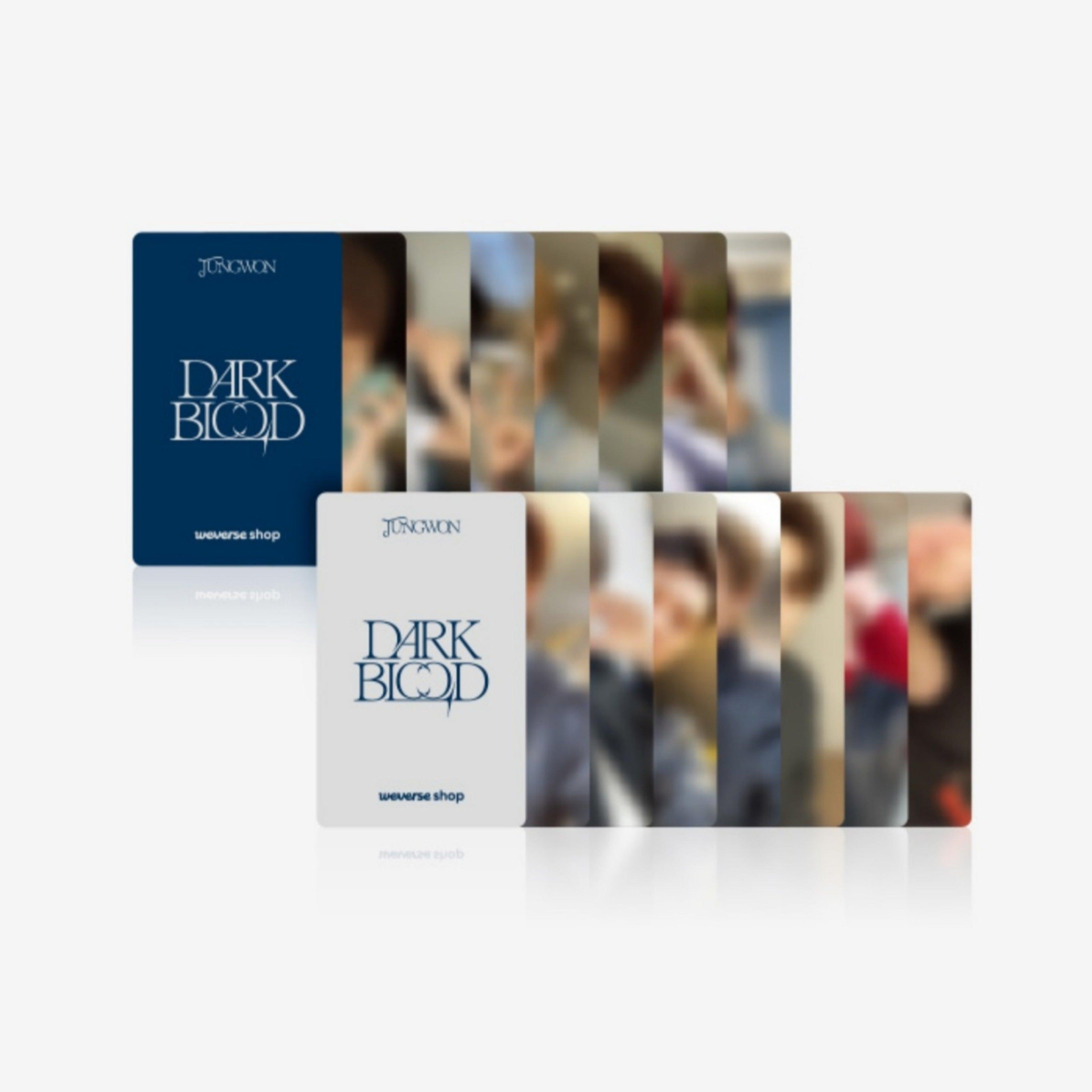 ENHYPEN [DARK BLOOD] Showcase Weverse Benefit Selfie Photocard - KKANG