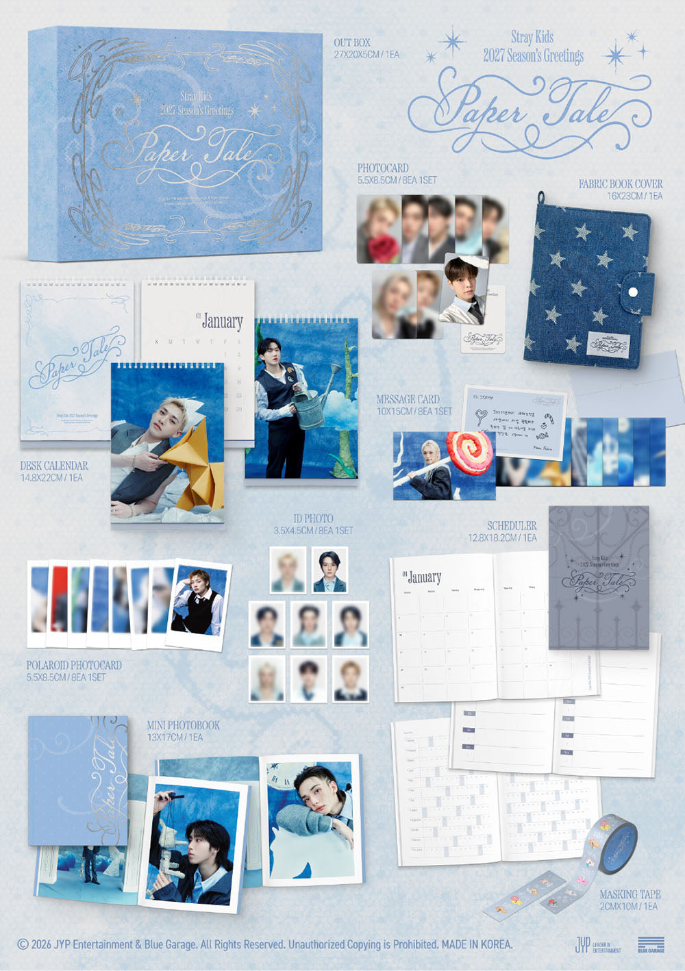 Stray Kids – 2027 Season’s Greetings [Paper Tale]