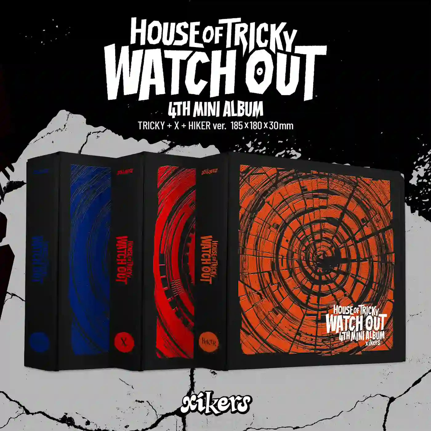 xikers 4TH MINI ALBUM – HOUSE OF TRICKY : WATCH OUT