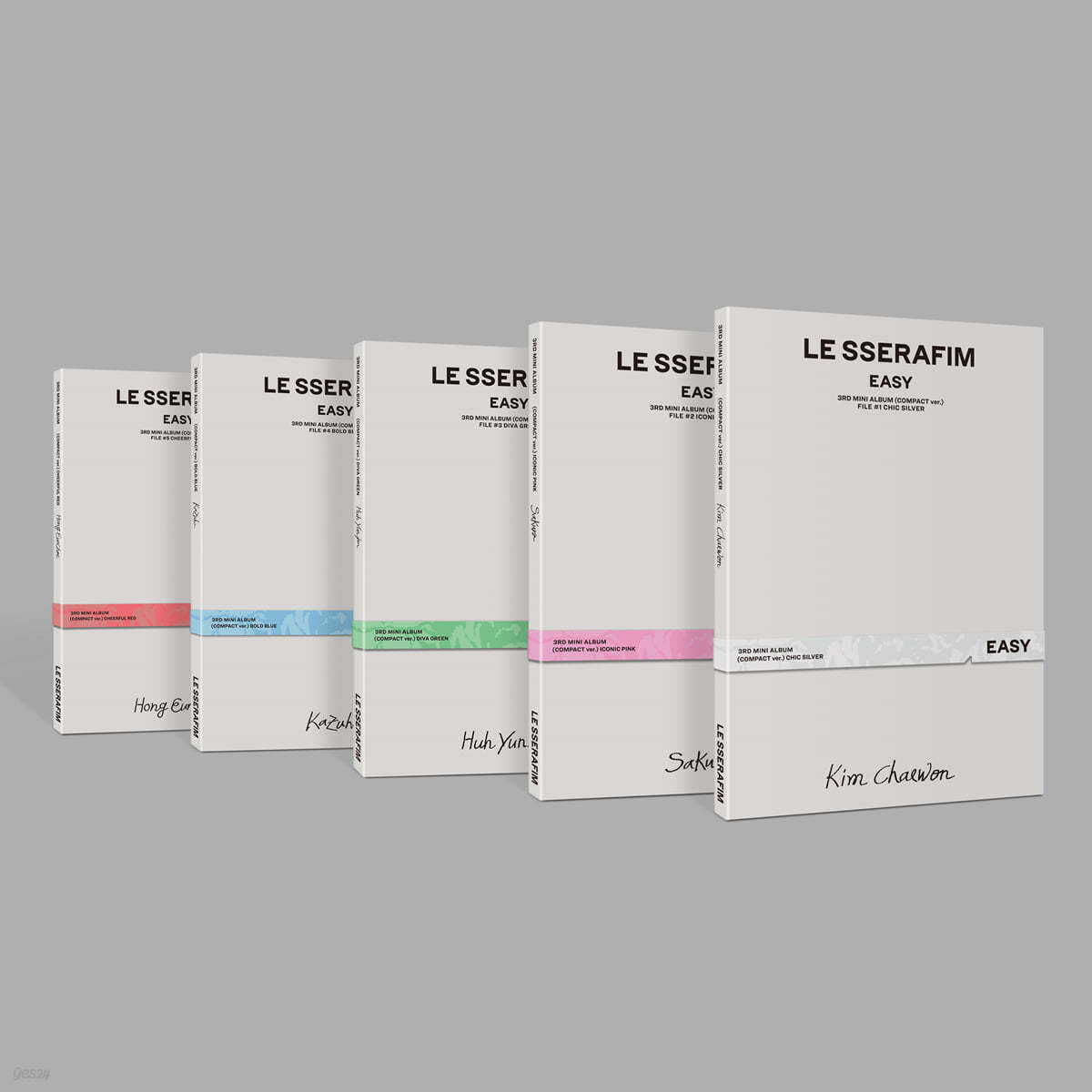 LE SSERAFIM Mini Album Vol. 3 – EASY (COMPACT Ver.) (Random) + Yes24 Benefit