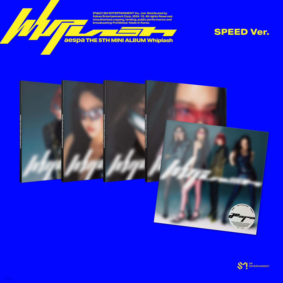 aespa The 5th Mini Album – Whiplash (SPEED Ver.) (Random)