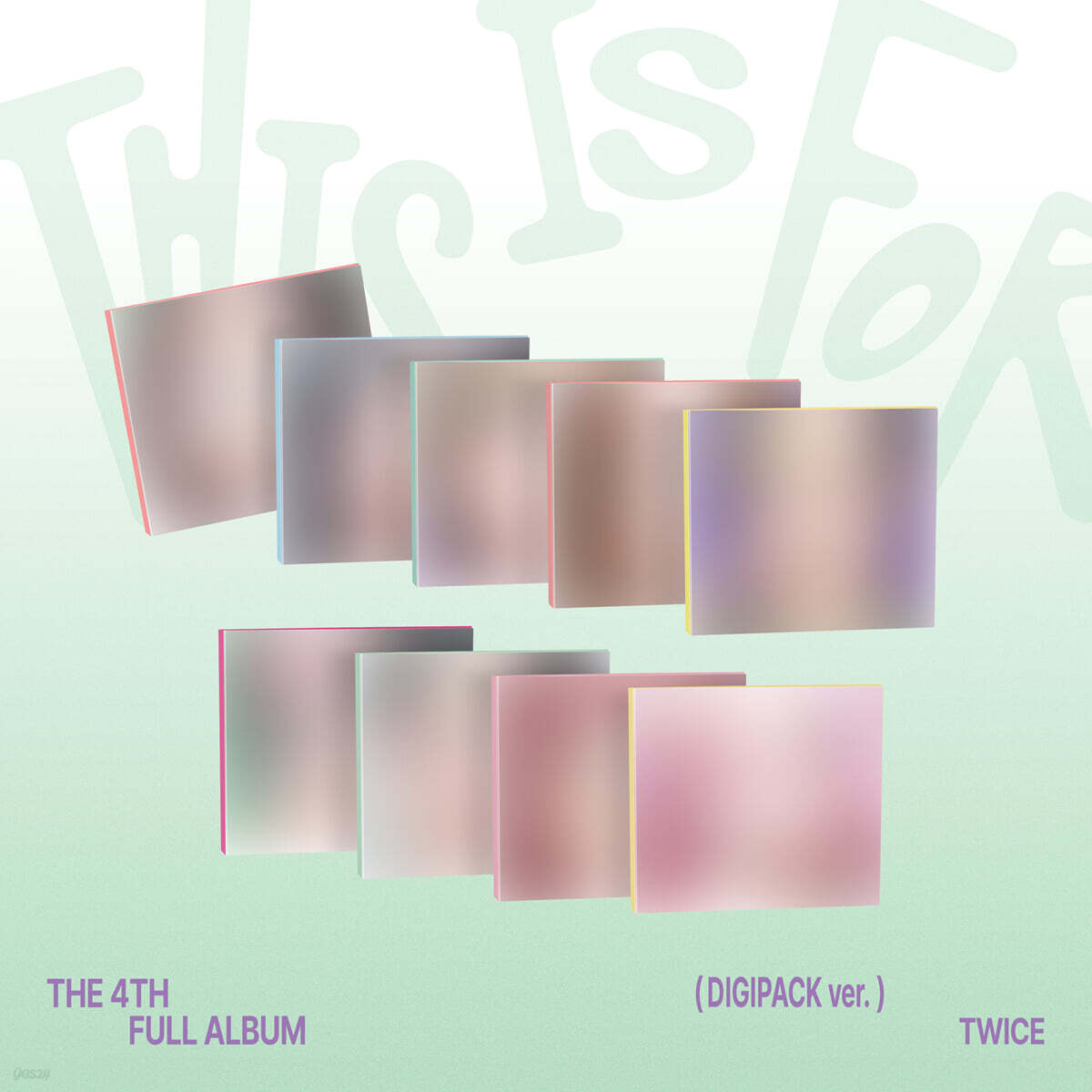 TWICE 4TH FULL ALBUM – THIS IS FOR (DIGIPACK Ver.) (Random) + Soundwave Benefit