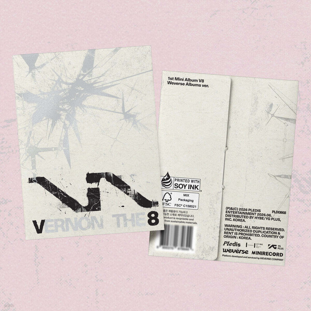 V8 – 1st Mini Album ‘V8’ (Weverse Albums Ver.)