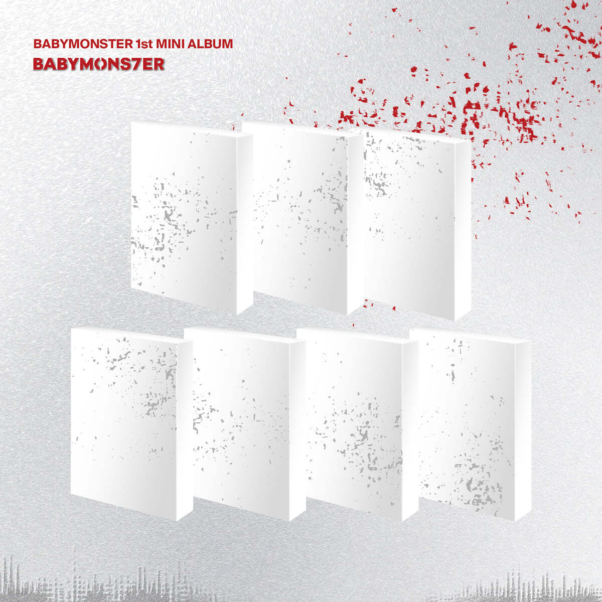 BABYMONSTER 1st MINI ALBUM – BABYMONS7ER (YG TAG ALBUM VER.) + Weverse Gift