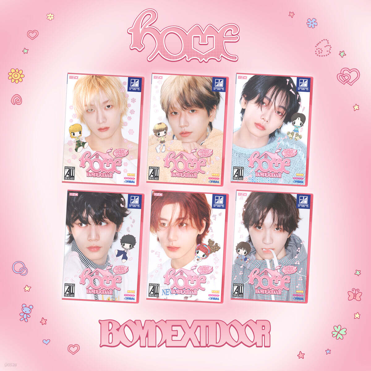 BOYNEXTDOOR – 1st Studio Album [HOME] (SWEET HOME Ver.) (Random)