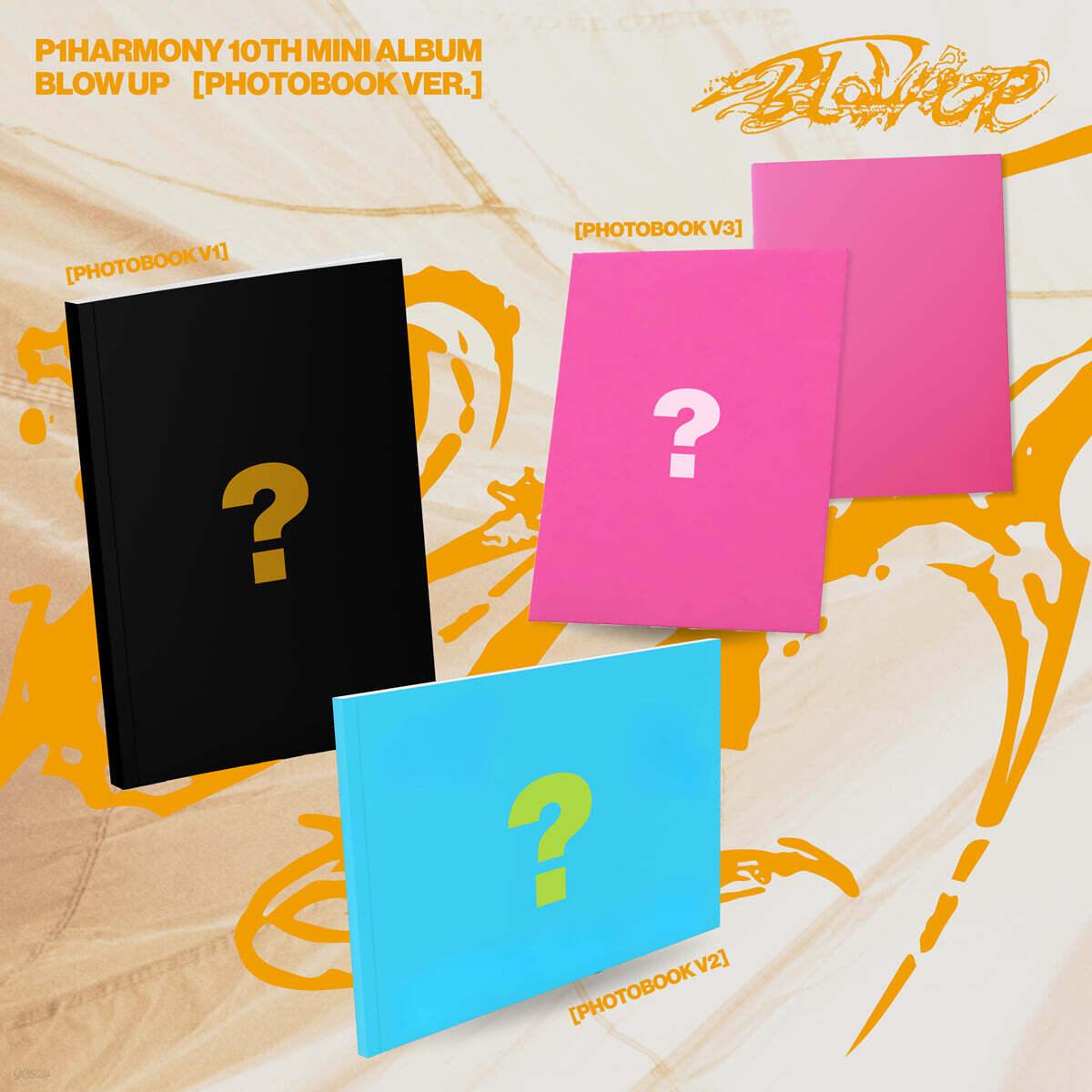 P1Harmony – 10th Mini Album [BLOW UP] (Photobook Ver.) (Random)