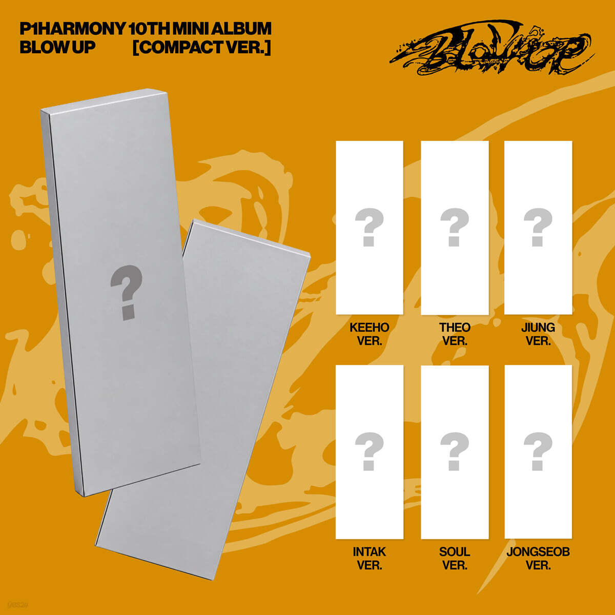 P1Harmony – 10th Mini Album [BLOW UP] (Compact Ver.) (Random)