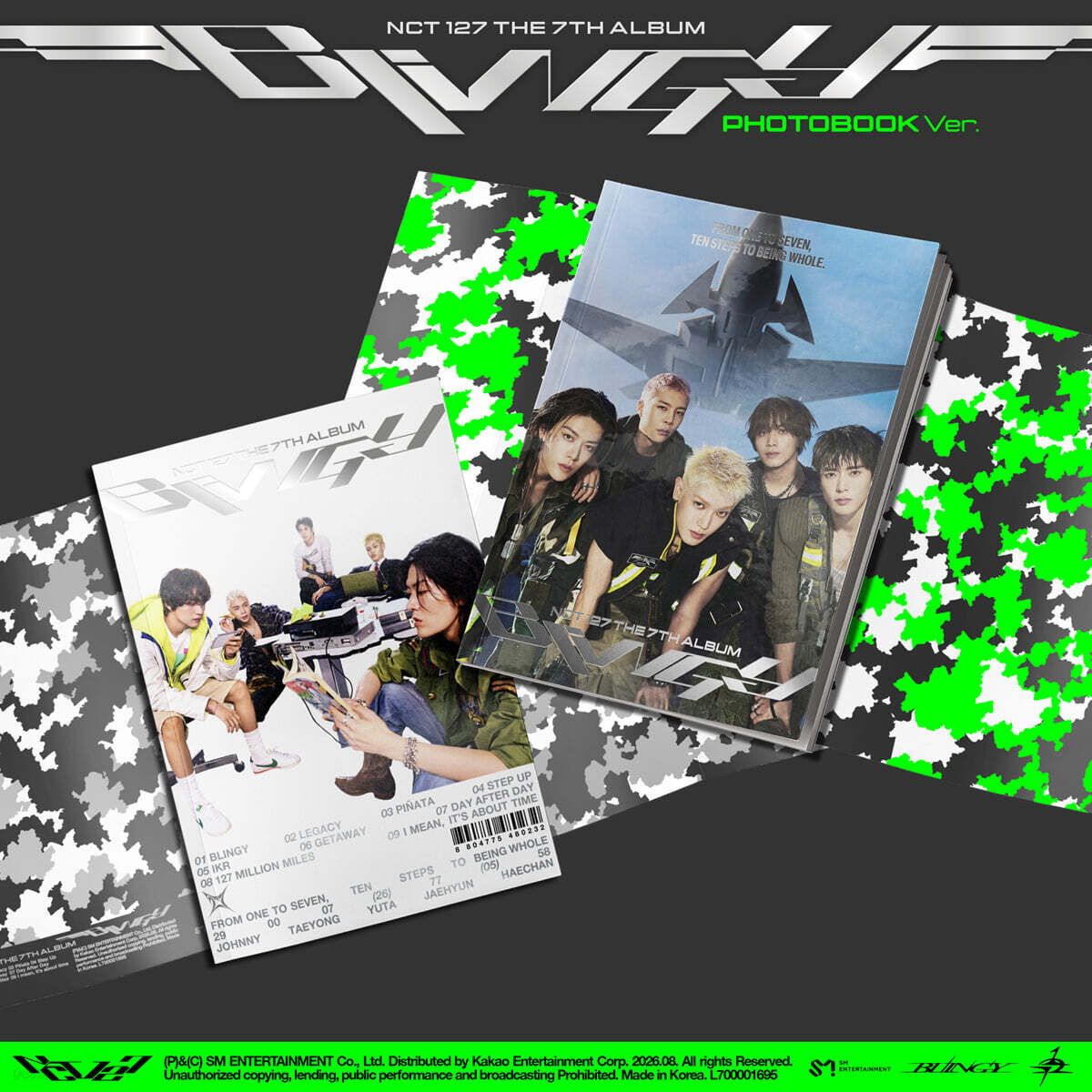 NCT 127 – The 7th Album [BLINGY] (Photobook Ver.) (Random)
