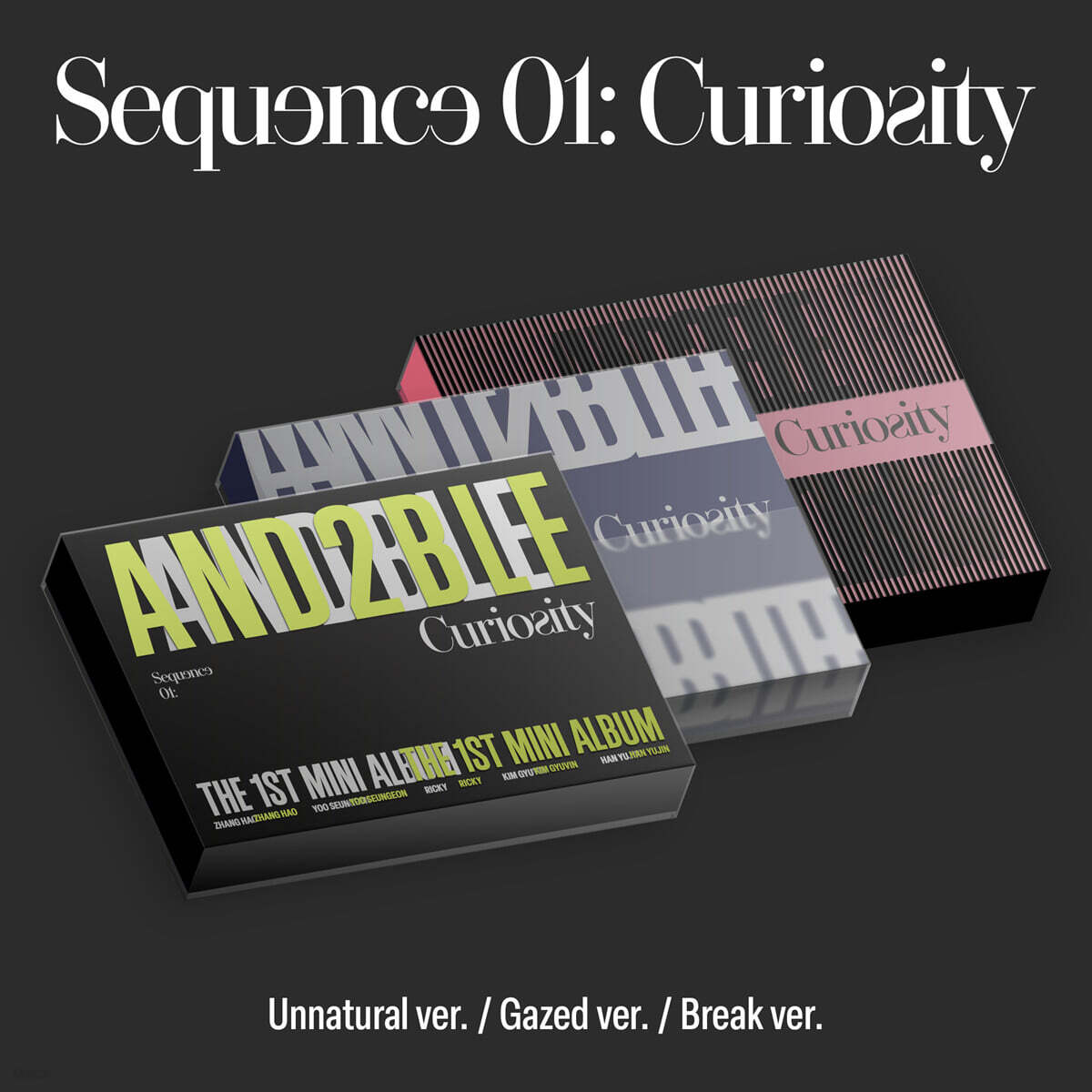 AND2BLE – 1st Mini Album [Sequence 01: Curiosity] (Random)