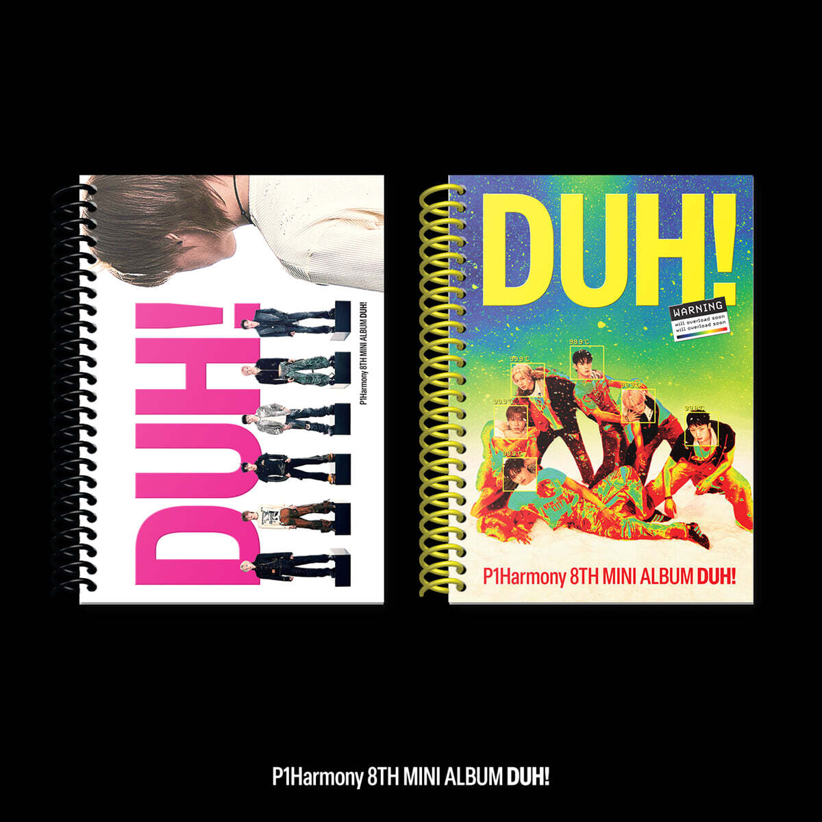 P1Harmony 8th Mini Album – DUH! (Random) + Apple Music Gift