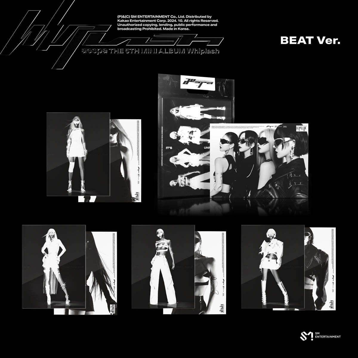 aespa The 5th Mini Album – Whiplash (BEAT Ver.) (Random)