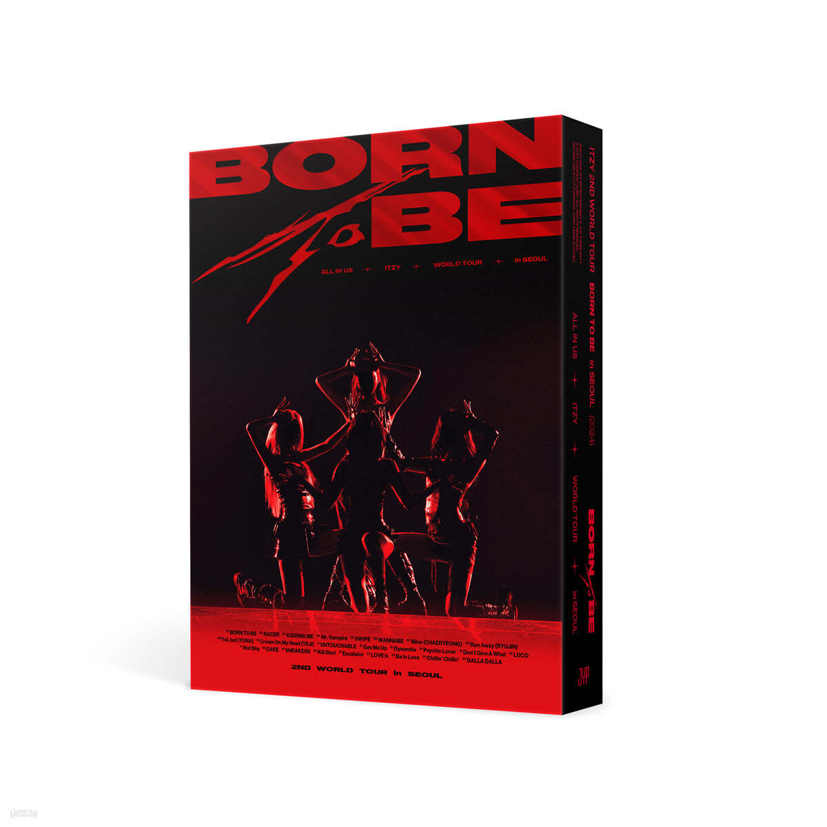 ITZY – ITZY 2ND WORLD TOUR [BORN TO BE] in SEOUL DVD (2 DISC) + POB